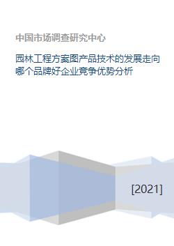 園林工程方案圖產品技術發展及企業競爭優勢分析